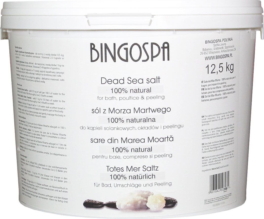 BingoSpa Sól do kąpieli z Morza Martwego 12.5 kg