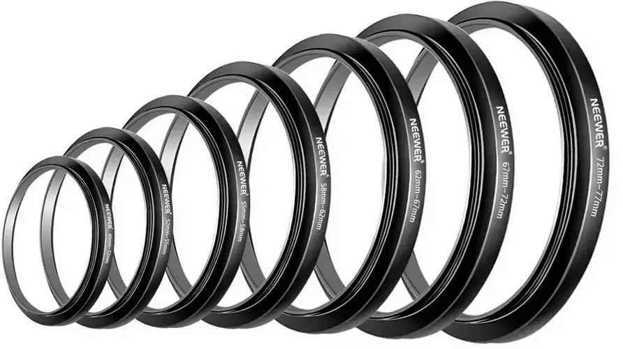 Filtr Neewer Neewer 7 filtrų perėjimo žiedai (49/52/55/58/62/67/72/77) 10026816