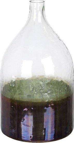 Beliani Wazon na kwiaty szklany opalizujący wielokolorowy KULCHA!