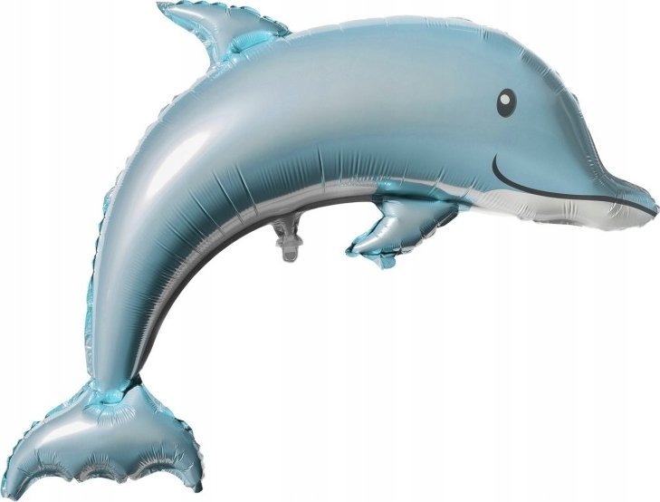 MK TRADE Balon foliowy Delfin 116x83cm, mix kolorów