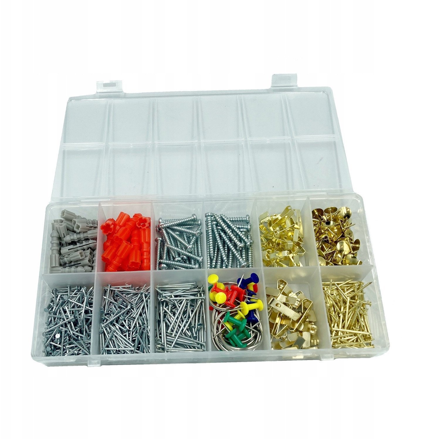 Zestaw elementów łączeń (śruby, kołkiitp.)700 szt.