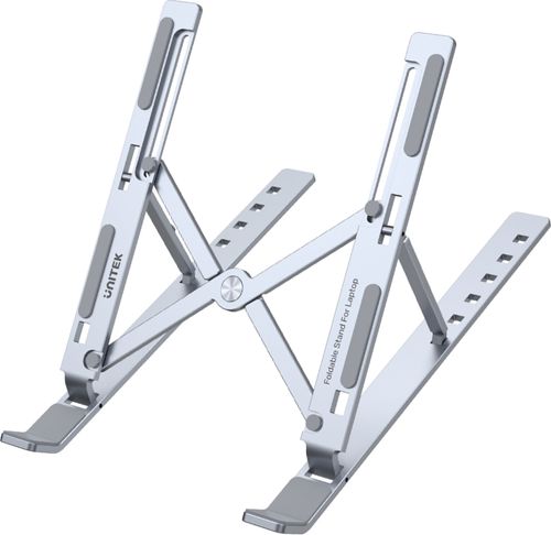 Unitek Podstawka pod laptop, składana, aluminium
