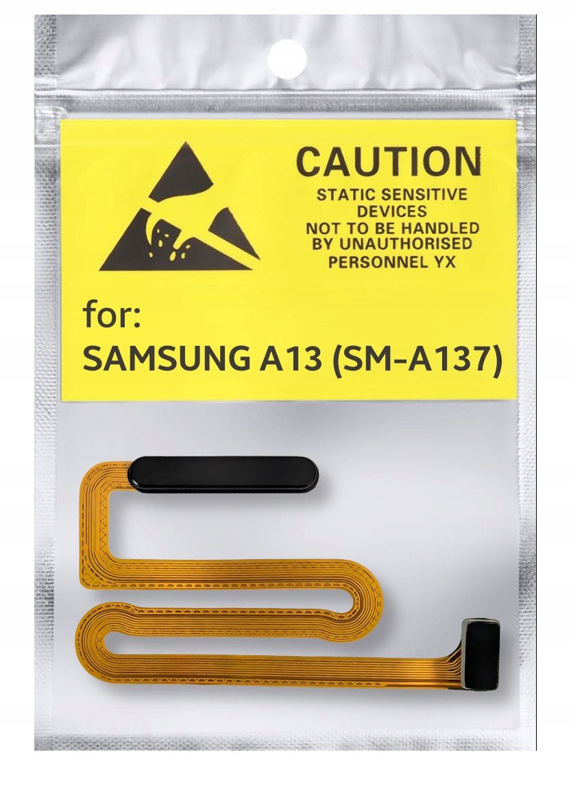Oryginał Czytnik Linii Papilarnych do Samsung A13 SM-A137 Power Czarny (5904858323418)