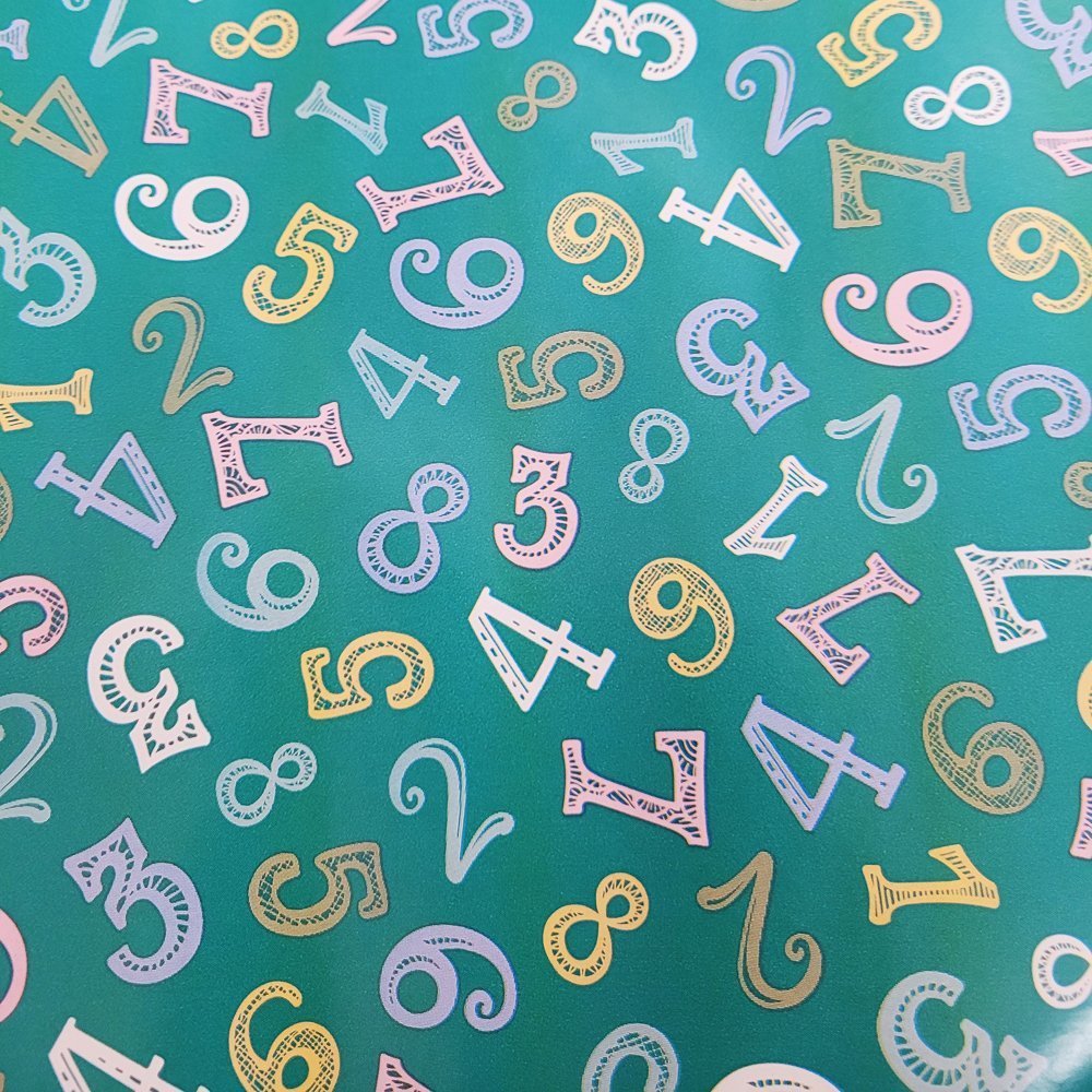 Fastima Papier cyferki do pakowania 57cmx2m 2m375