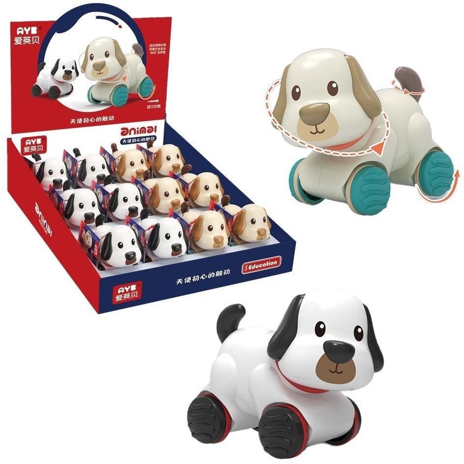 Piesek na kółeczkach mix