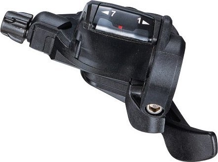 Microshift Manetka MICROSHIFT, Prawa, 7.rzędowa, Kompatybilna z Shimano, Thumb Tap, Optyczny Wskaźnik Przełożeń (NEW)