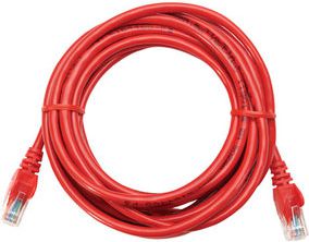 Intellinet Network Solutions PATCH CORD CAT5E UTP 5,0M CZERWONY 100% MIEDŹ (319843)