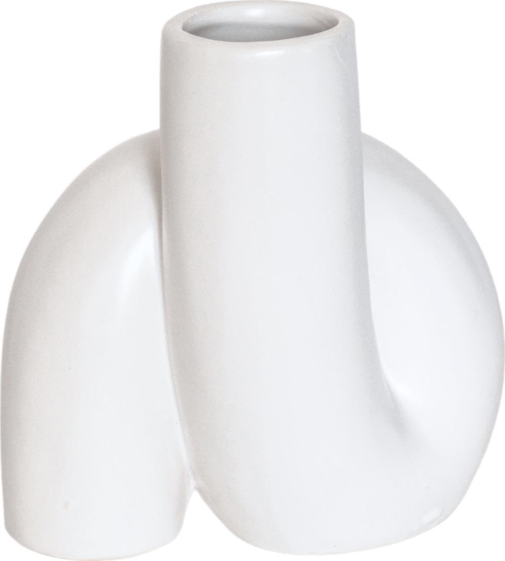 Tajemniczy ogród Wazon porcelanowy biały,11.5cm