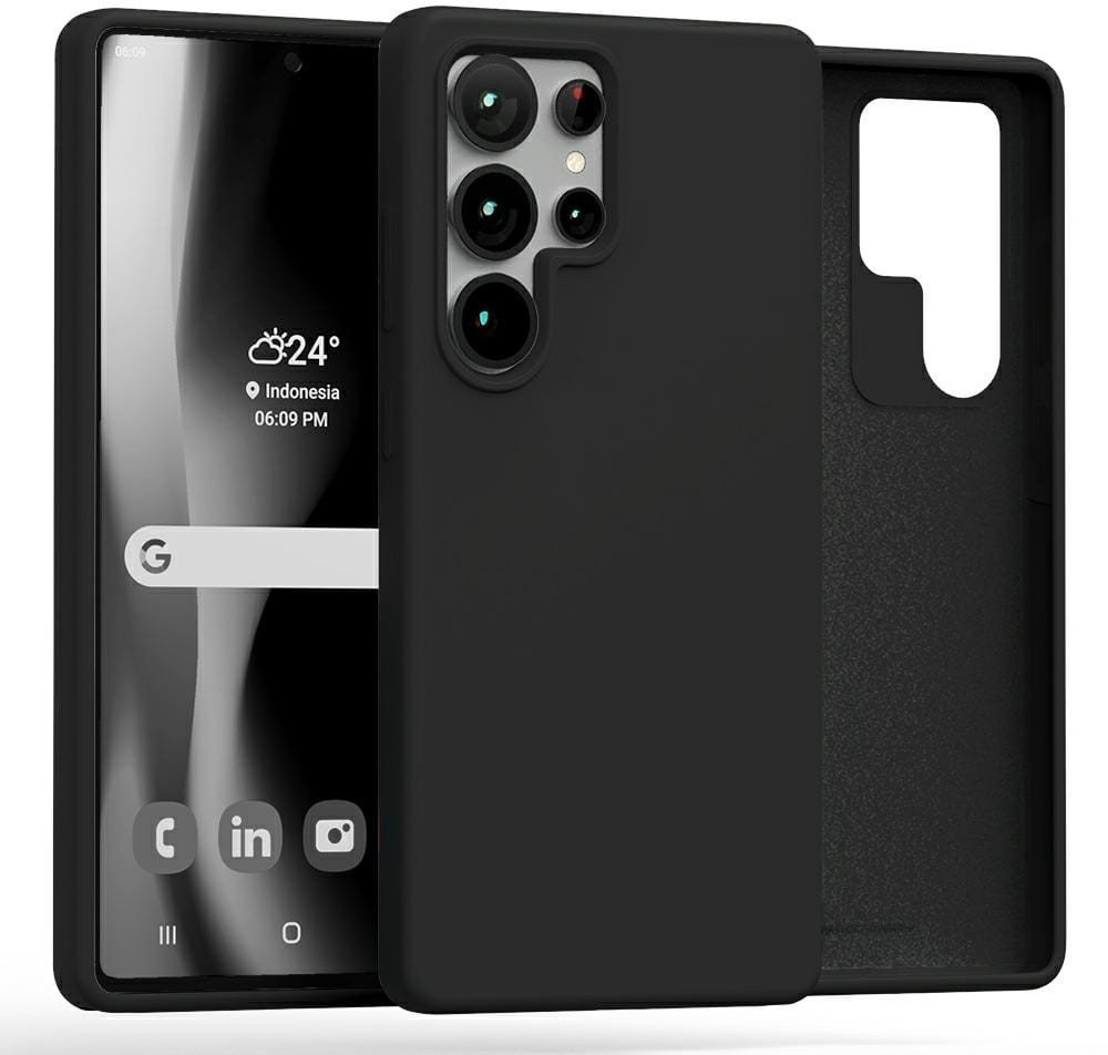 Mercury Silicone Sam S25 Ultra S938 czarny/black