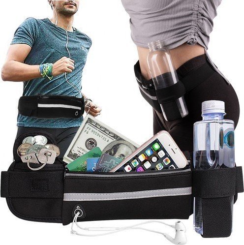 Trizand Nerka - pas do biegania czarny