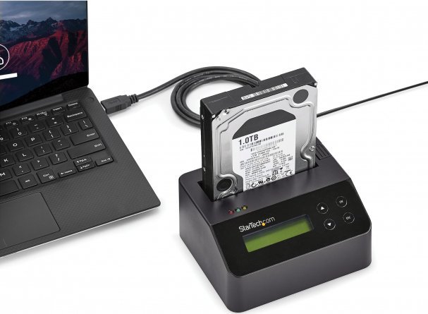 Startech.com Hard Drive Eraser and Dock - 2.5" / 3.5" SATA SSD/HDD - 4Kn - hard drive eraser