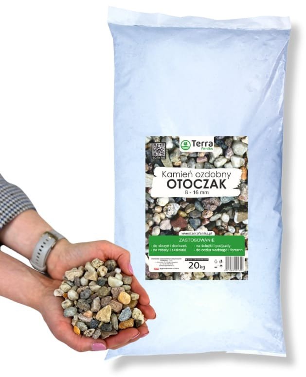 Kamień ozdobny. Naturalny otoczak 816mm Terra 20kg