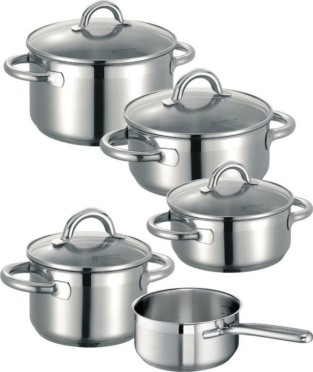 Schulte-Ufer Schulte-Ufer LOOP MAXI SET1025 Zestaw 5 cz. garnków - TOWAR W MAGAZYNIE