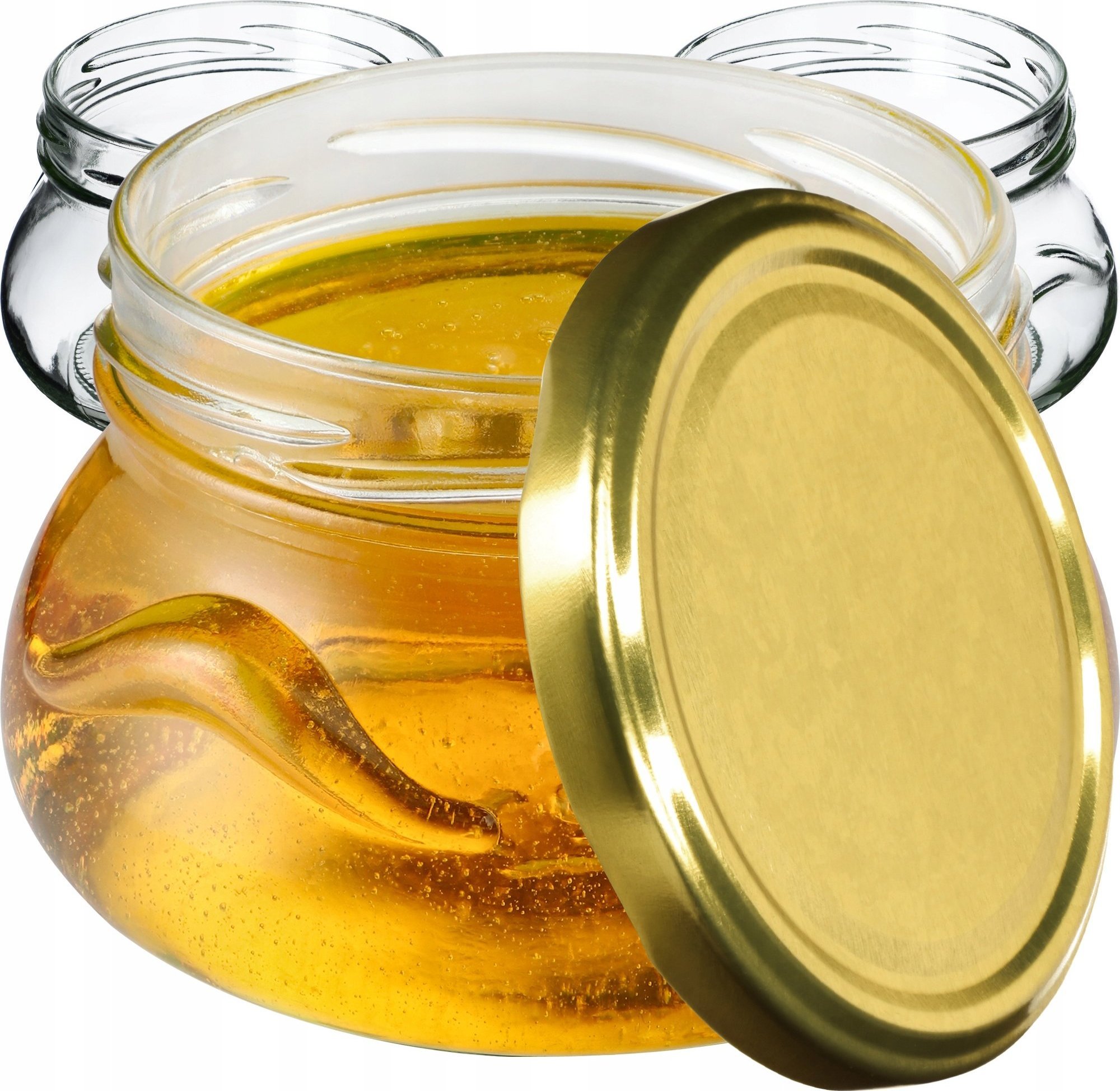 Kadax 10 szt. Słoik Szklany 300ml Na Dżem + Wieczko fi82