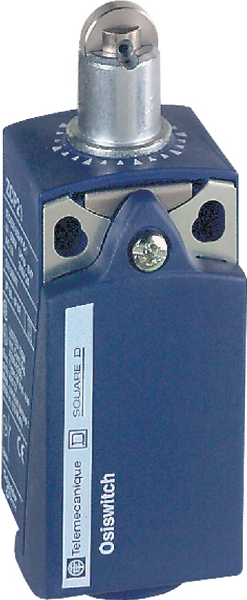 Schneider Electric Wyłącznik krańcowy migowy trzpień z rolką popychacza Pg11 1NC+1NO XCKP2102G11