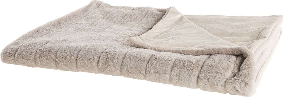 Shumee Koc 180 x 220 cm beżowy LABYAR