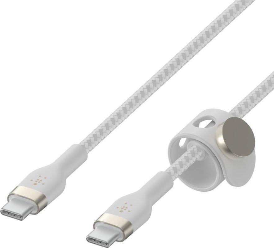 Kabel USB Belkin USB-C - USB-C 3 m Biały (CAB011BT3MWH)