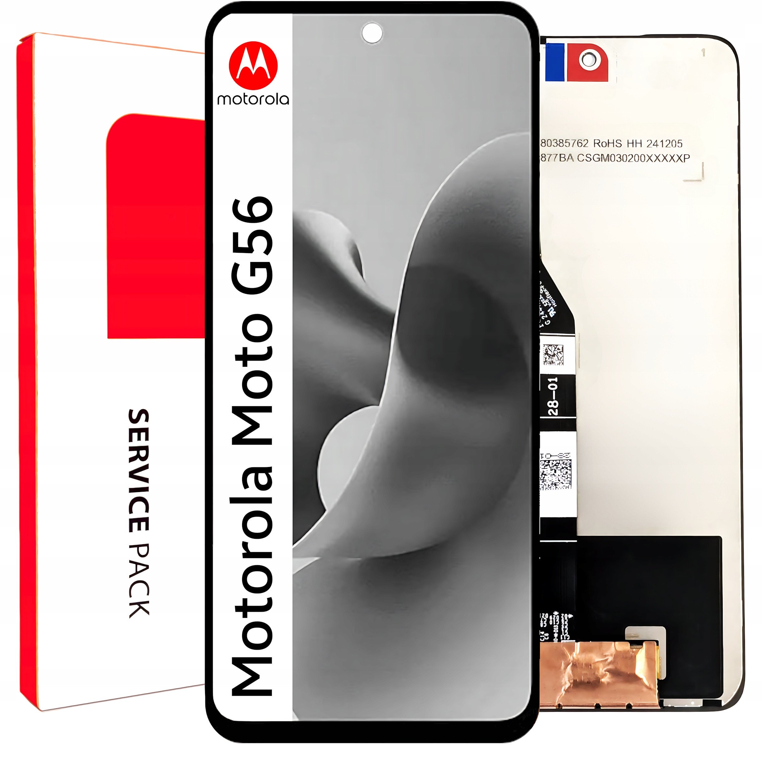 Wyświetlacz do Motorola Moto G56 Ekran LCD Oryginał Zila (5904858381388)