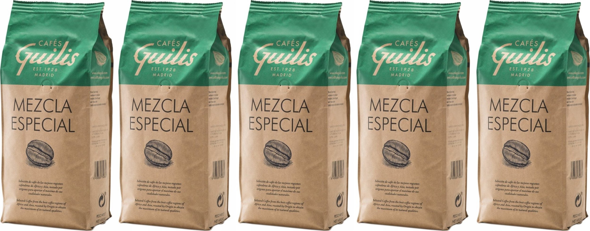 Kawa ziarnista Cafes Guilis Mezcla Especial 1 kg