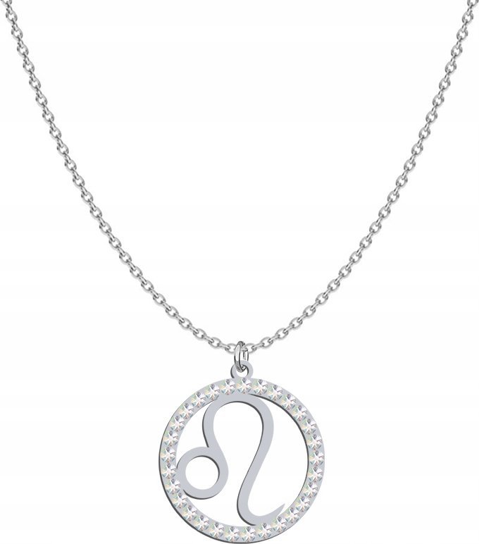 Radziszewska Jewellery Naszyjnik Znak Zodiaku LEW srebro DEDYKACJA GRATIS