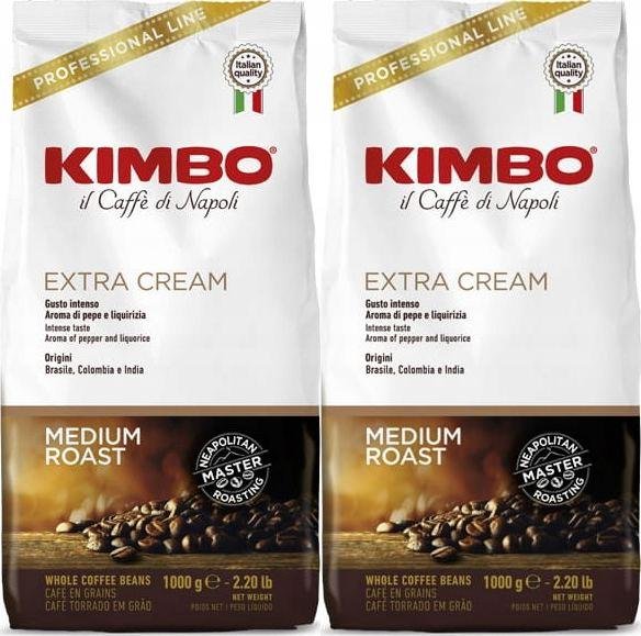 Kawa ziarnista Kimbo Extra Cream 2 kg
