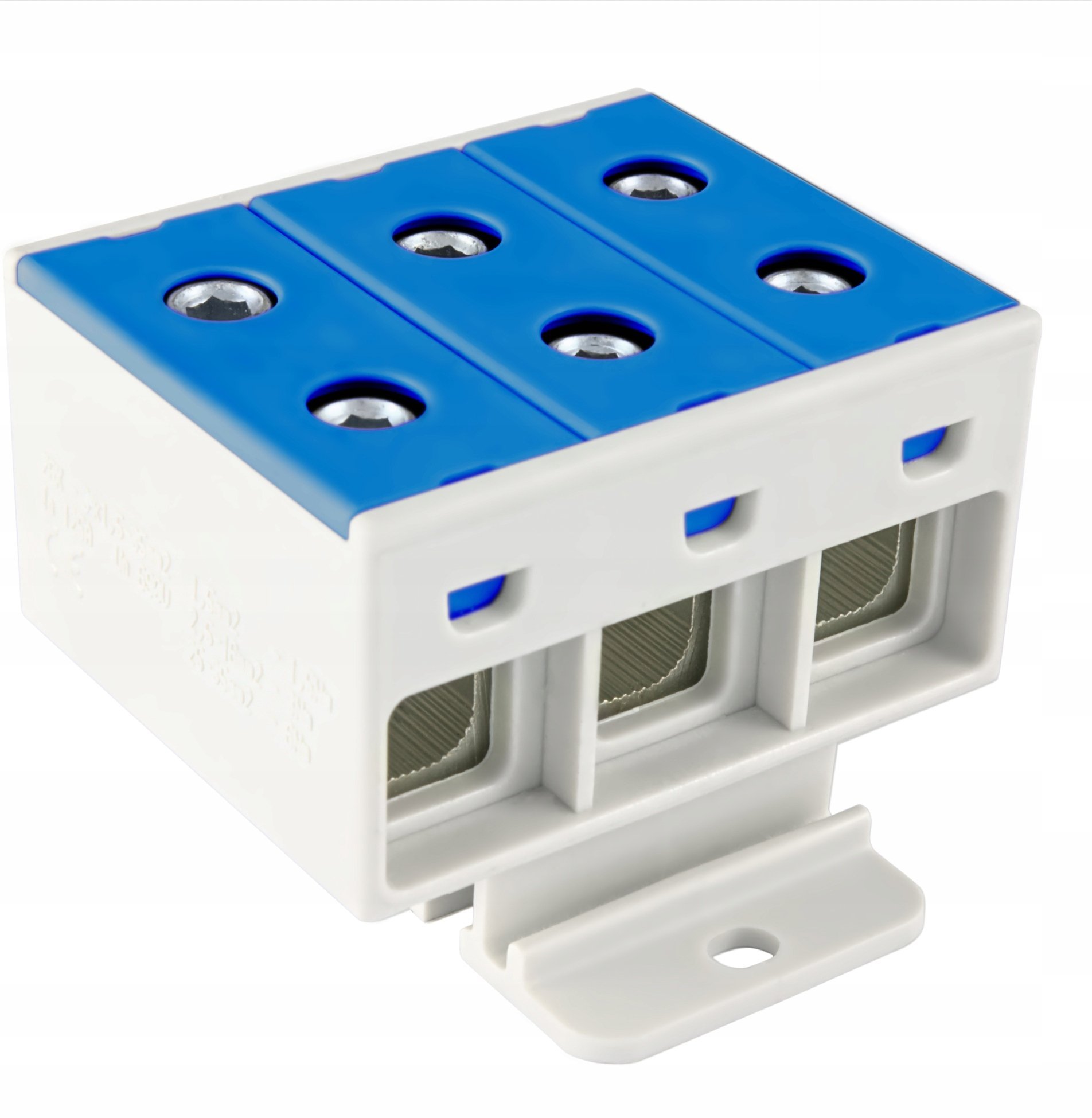 Incobex Złączka szynowa jednożyłowa ZGX 3x35 mm2 niebieski (Al/Cu) ENE-00492