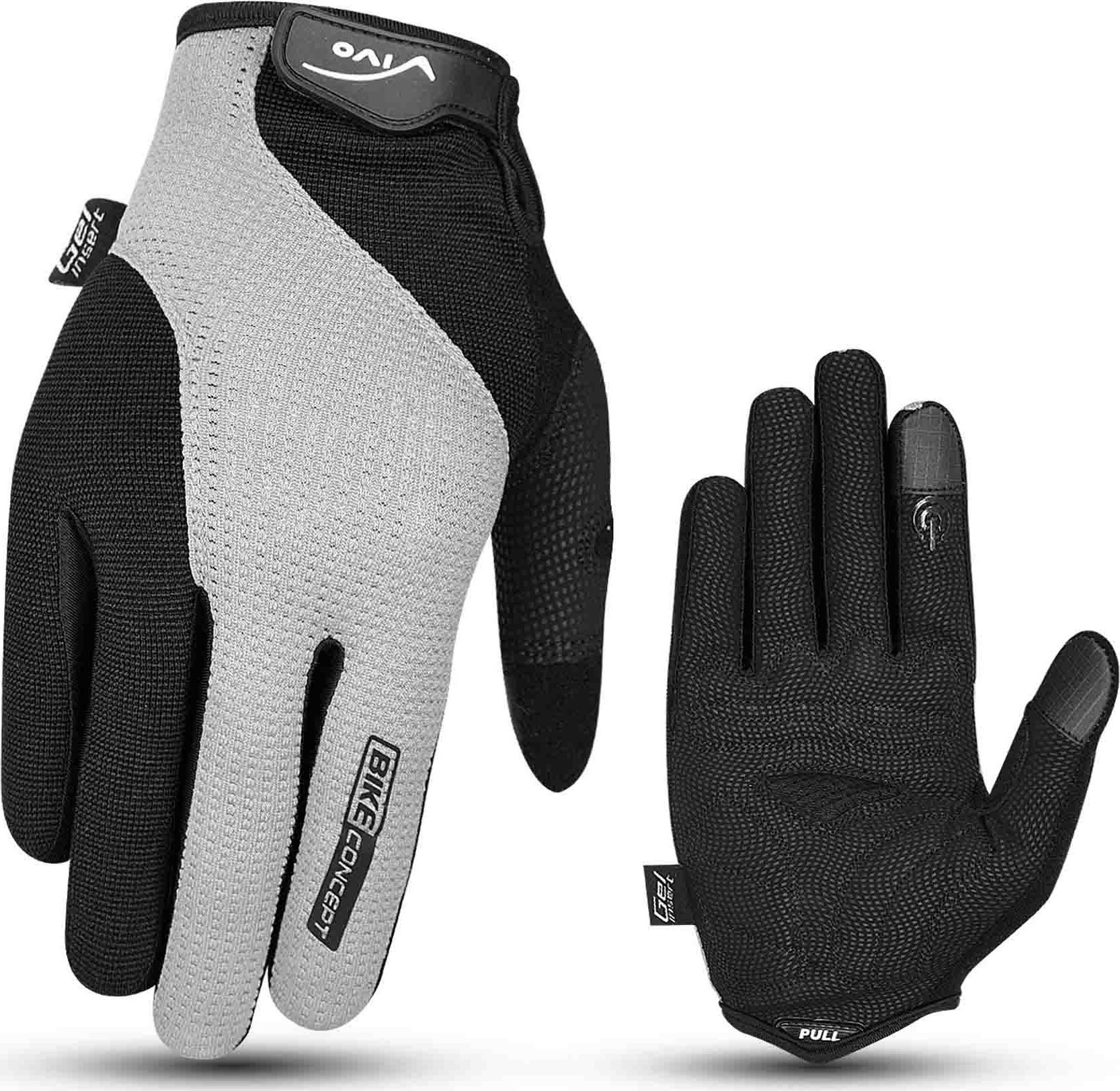 Vivo Rękawiczki rowerowe Vivo SB-01-9514-E czarno-szare XL
