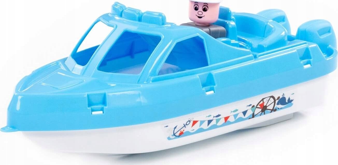 Polesie STATEK KUTER 34CM KAPITAN WADER P SIAT6