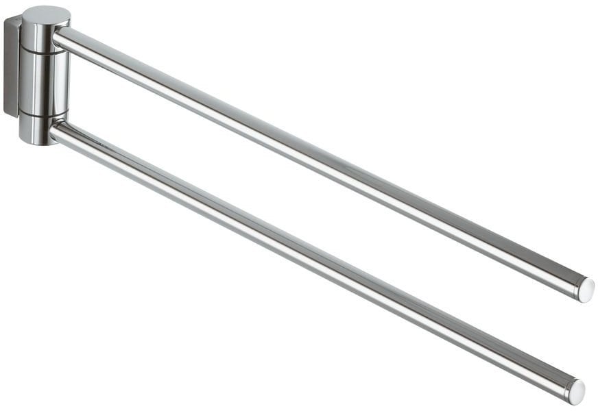 Keuco Plan towel holder 438 mm 2-part, pivoting, chrome