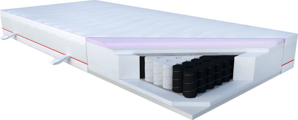 JANPOL Materac Enyo Janpol 200/200 cm Tencel