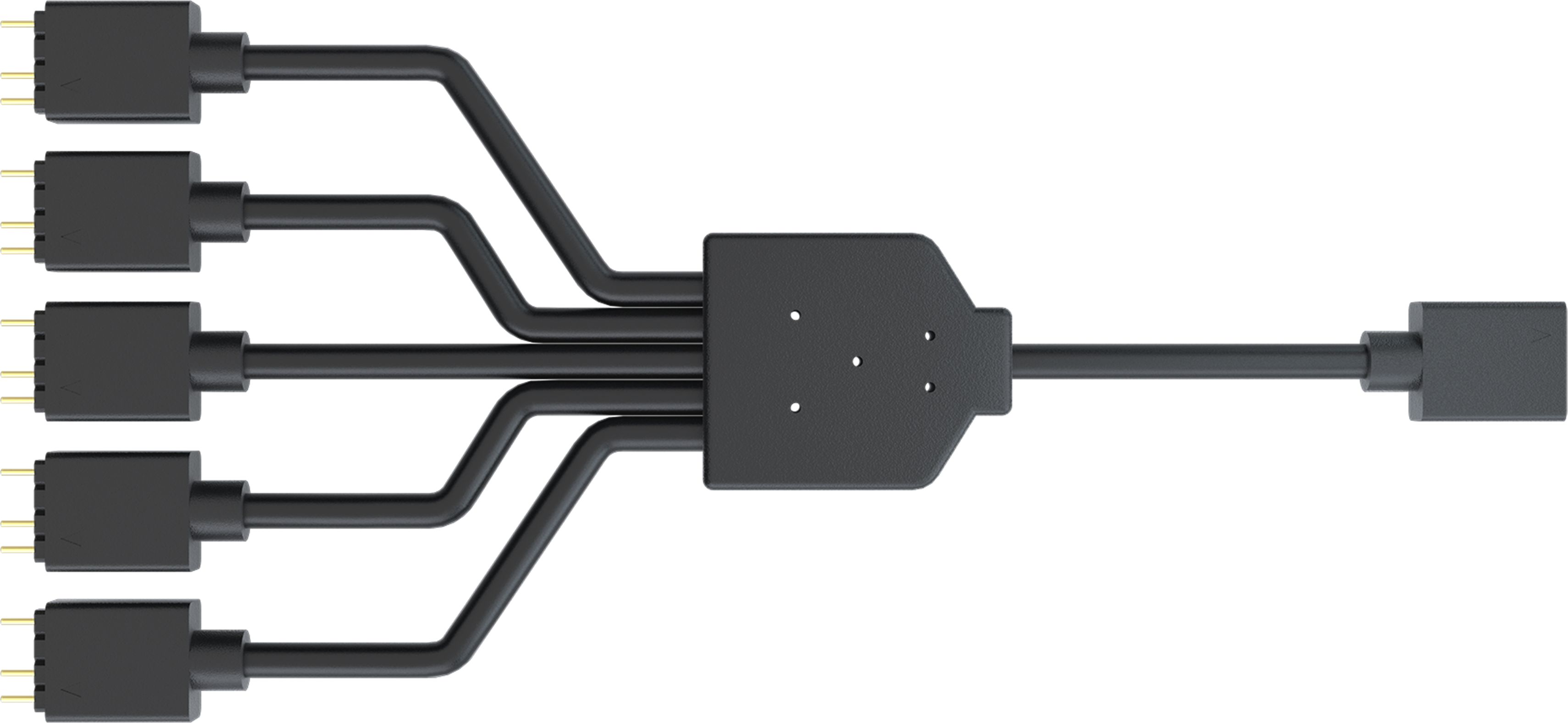 Cooler Master 3-Pin ARGB 1-5 splitter (MFX-AWHN-1NNN5-R1)