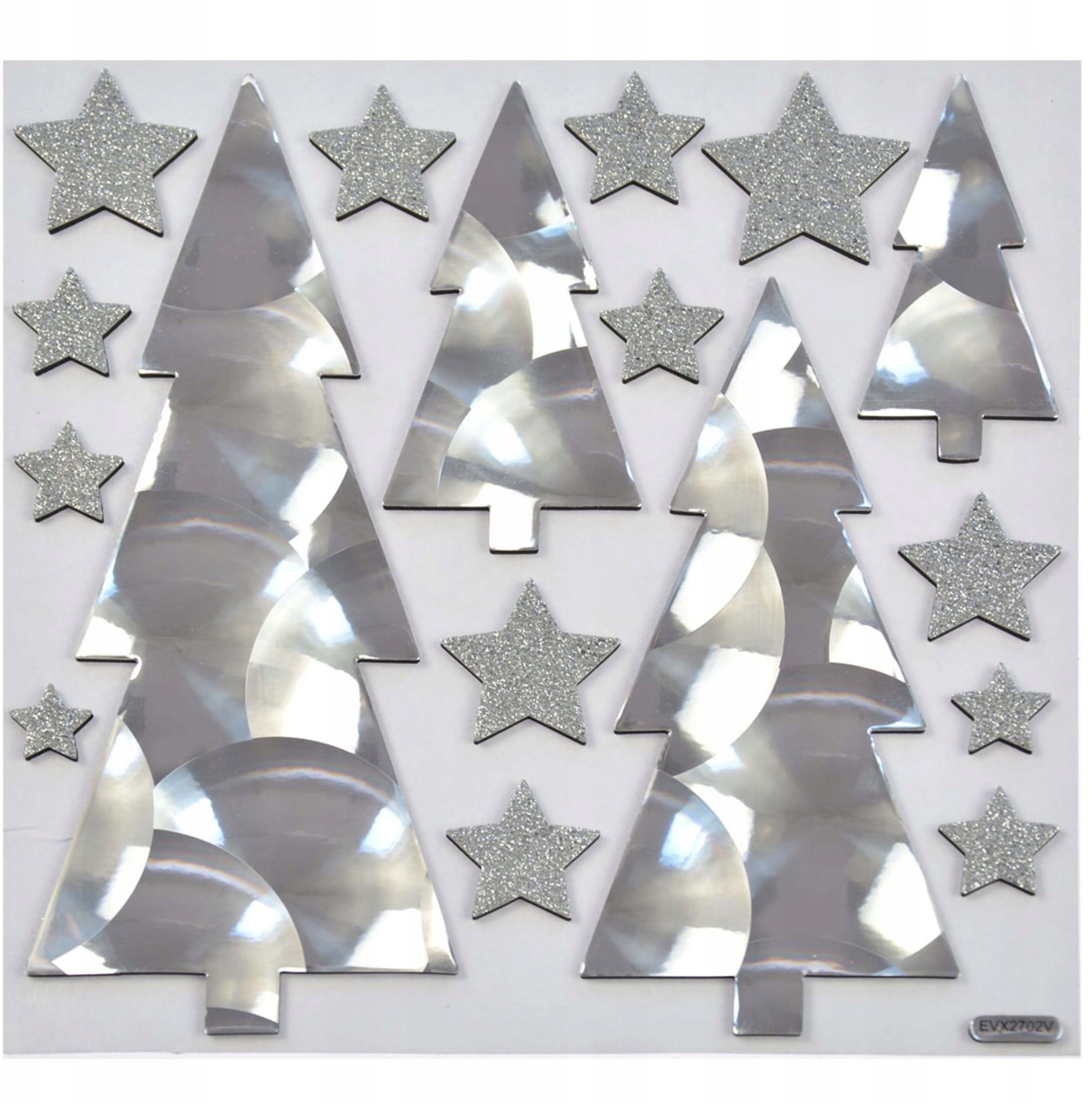 Zimowa dekoracja samoprzylepna