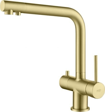 Bateria kuchenna Blue Water Crystal stojąca mosiądz (BW-5901730616583)