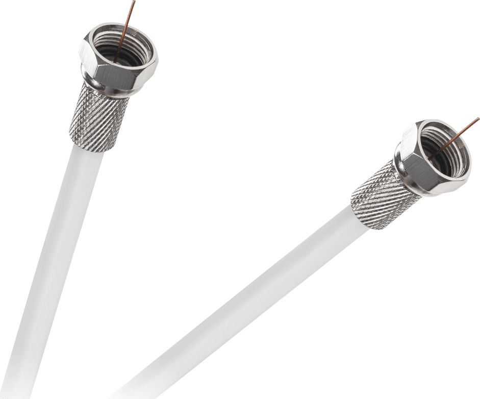 Kabel Antenowy (F) 5m biały (KPO2288-5)