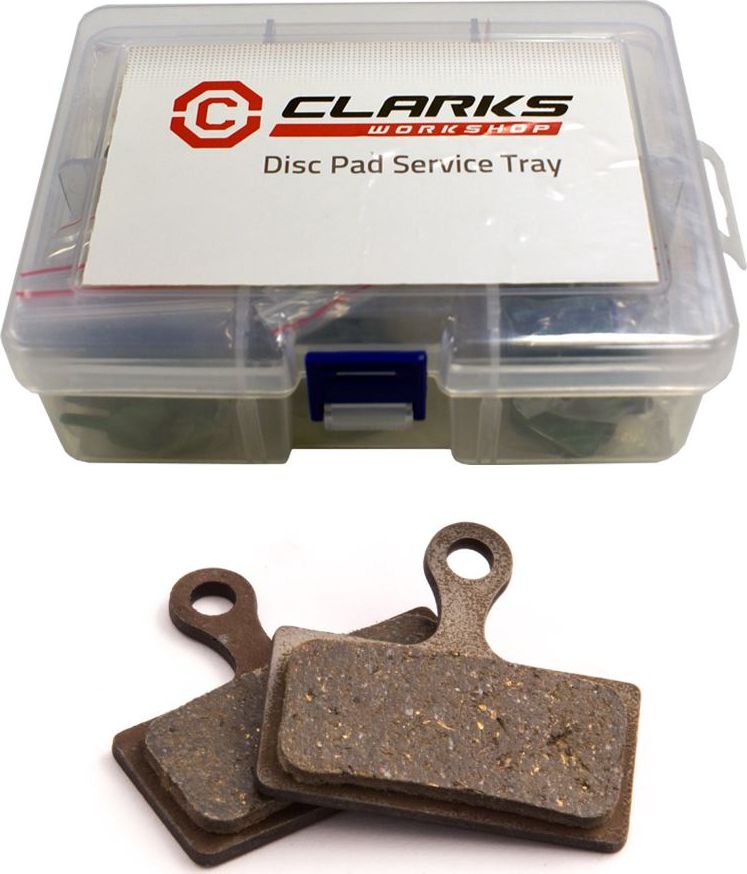 Clarks Klocki hamulcowe CLARK'S SHIMANO FSA CLARKS (XTR M985, M987, M988, M975,M965 XT M785, SLX M666, M675, Deore M615, Alfine R785, FSA K-Force, CLA