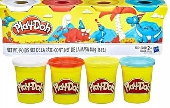 Ciastolina tuby 4szt