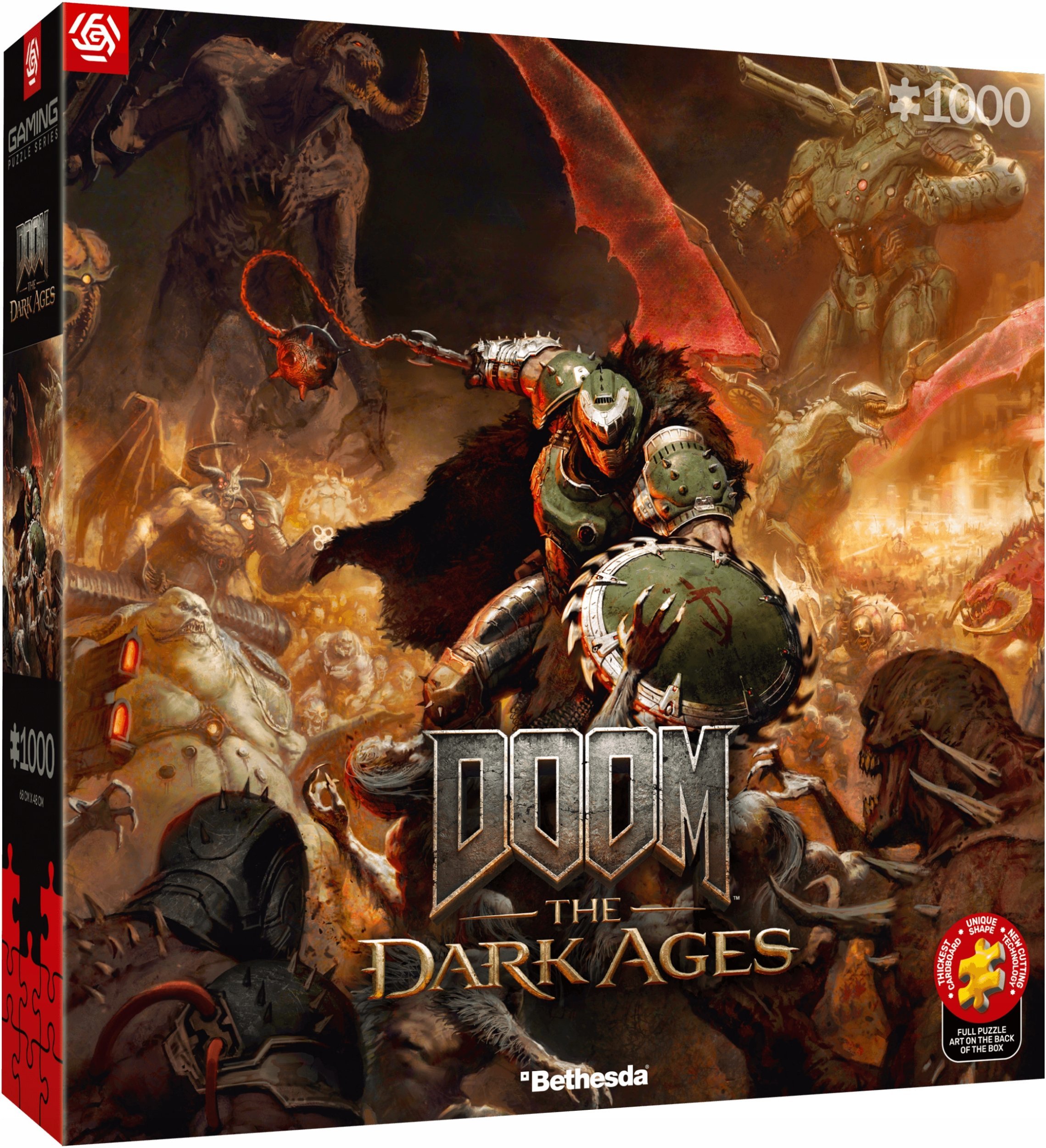 Good Loot Gaming Puzzle: Doom The Dark Ages Slayer's Rage 1000 elementów