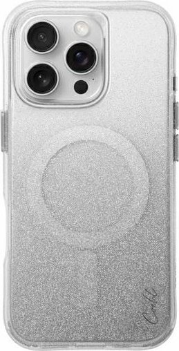 Uniq UNIQ case Coehl Lumino iPhone 16 Pro 6.3" Magnetic Charging silver/sparkling silver