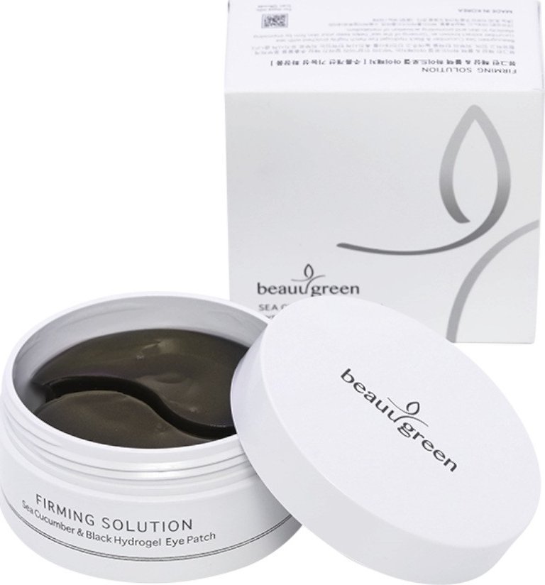 Beauugreen Beauugreen Ujędrniające płatki pod oczy z ogórkiem morskim i kolagenem - 60 sztuk