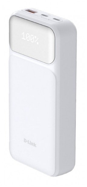 D-LINK PowerBank 2000mAh 2 USB-C ports 65W max per port 1 USB-A port 22.5W max