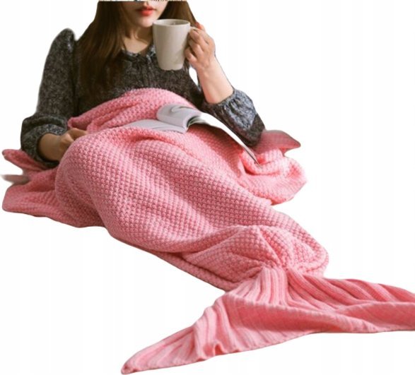 Koc rybi ogon syreni syreny małe łuski