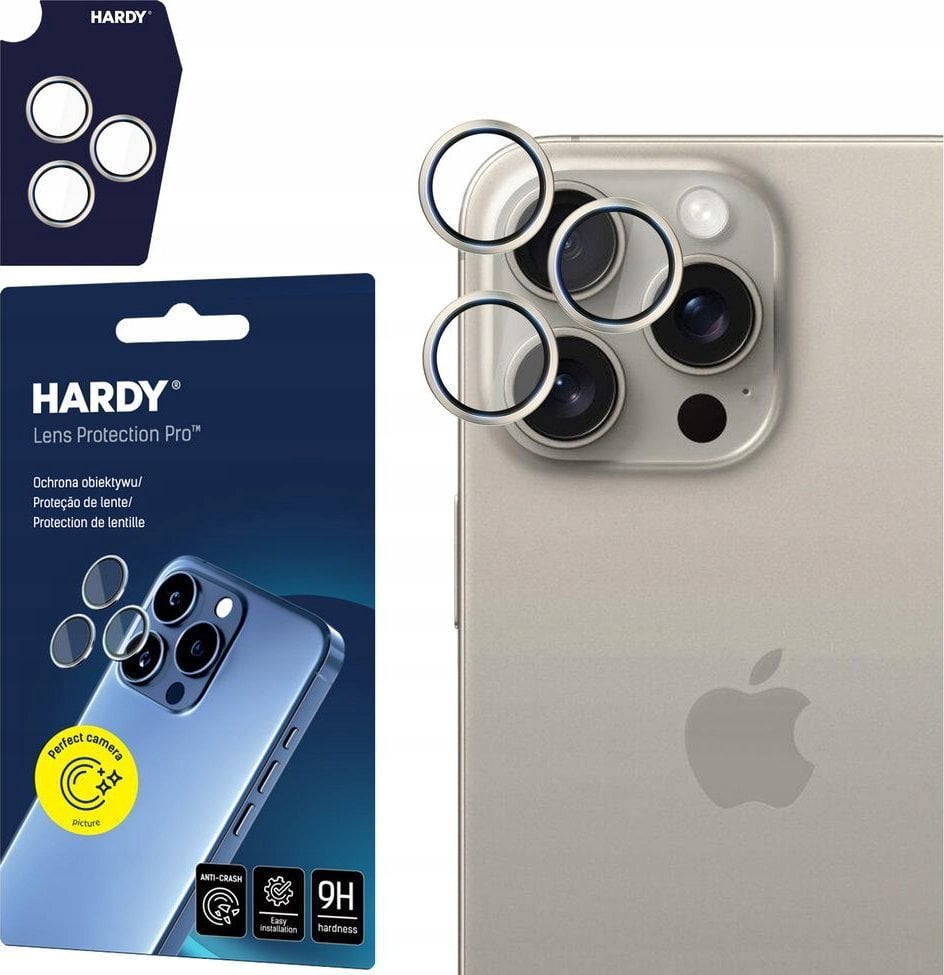 3MK 3mk HARDY Lens Protection Pro do Apple iPhone 15 Pro