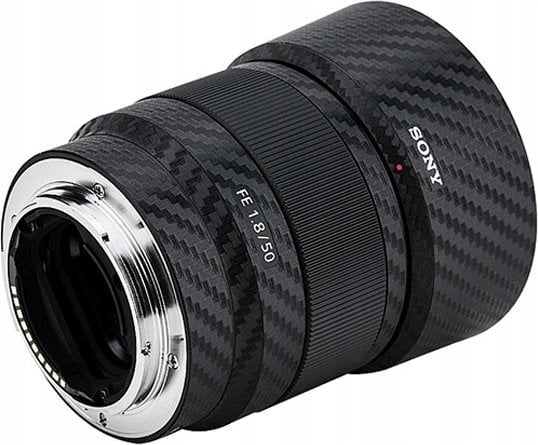 JJC Okleina na obiektyw JJC KS-SEL50F18FCF Carbon do Sony FE 50 mm f1.8