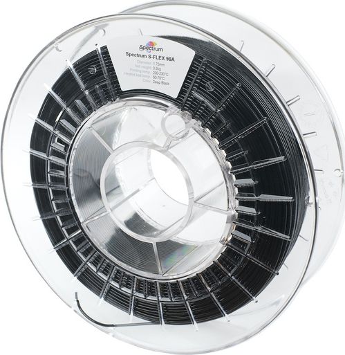 Spectrum Filament S-Flex 90A 1.75mm Deep black 0.50kg