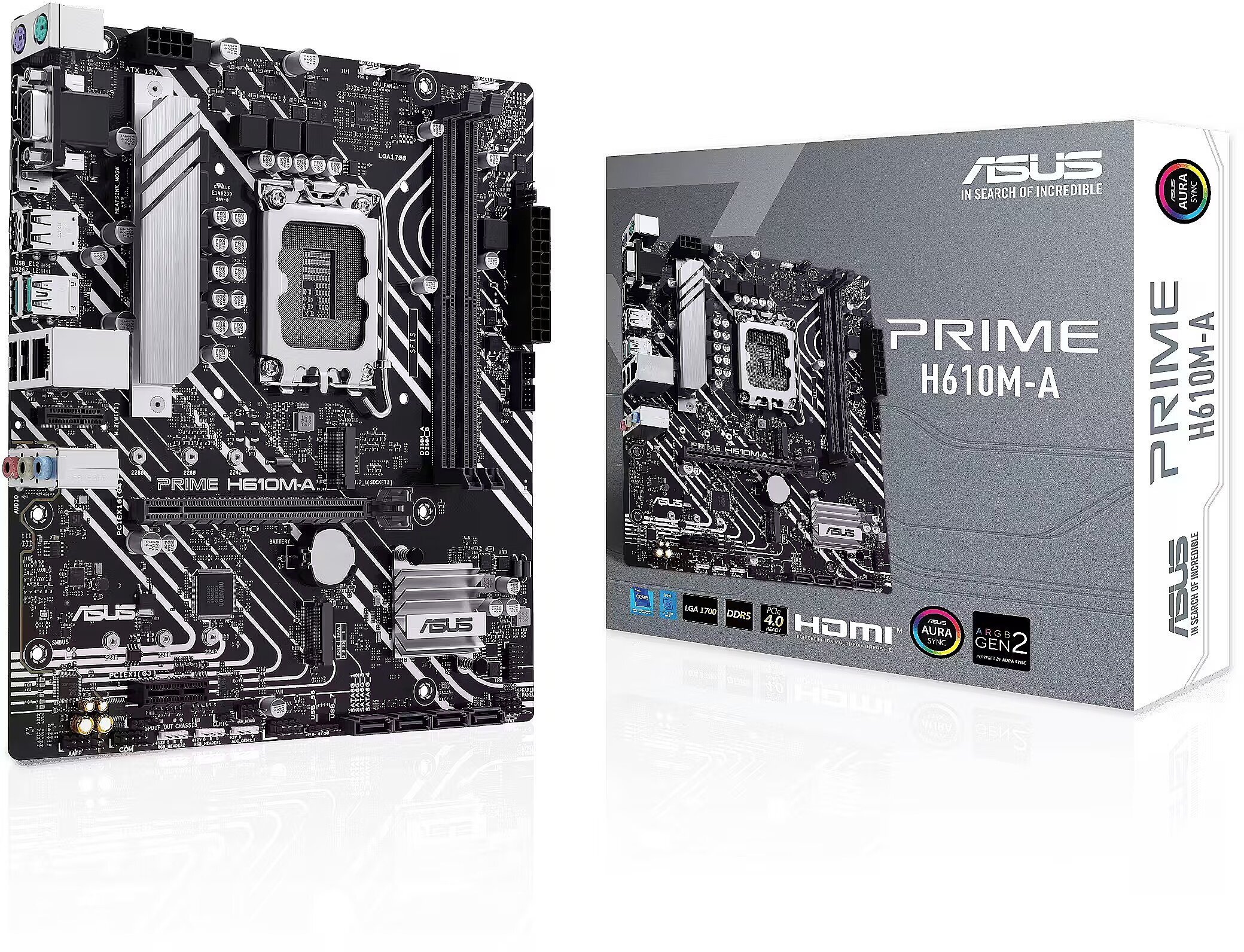 Płyta główna Asus MB PRIME H610M-A R2.0 (Intel,1700,DDR4,mATX)