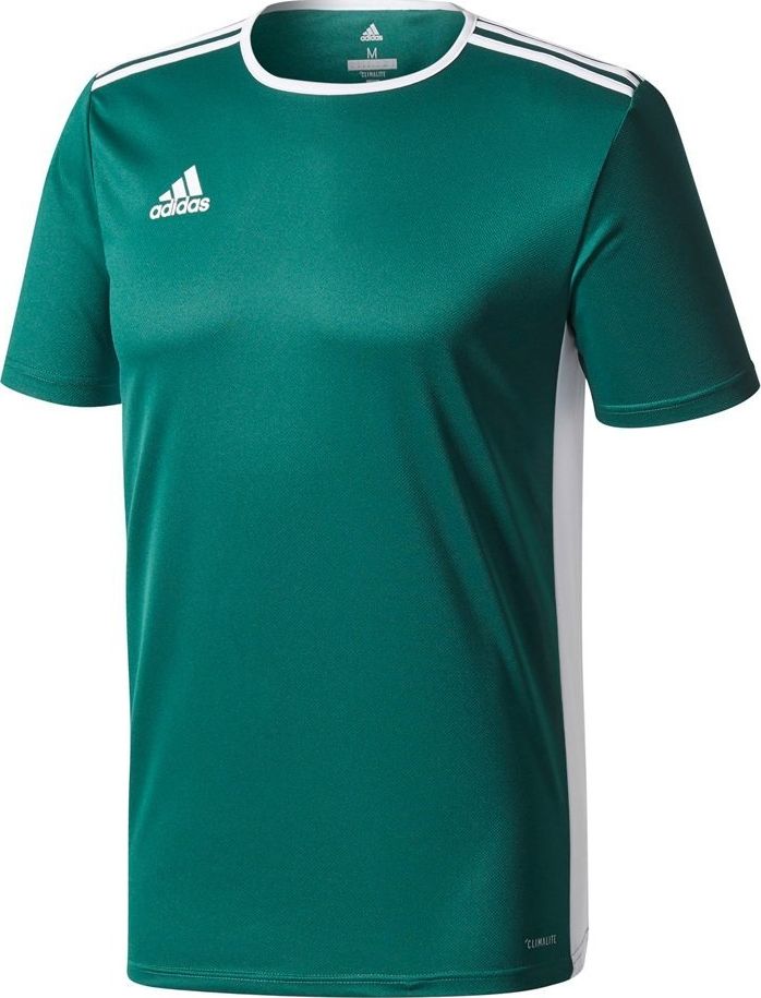 Adidas Koszulka dla dzieci adidas Entrada 18 Jersey JUNIOR zielona CD8358/CE9563 : Rozmiar - 116cm