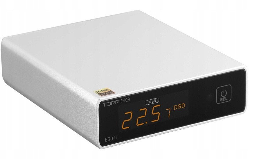 Wzmacniacz słuchawkowy Topping E30 II Kolor: Srebrny