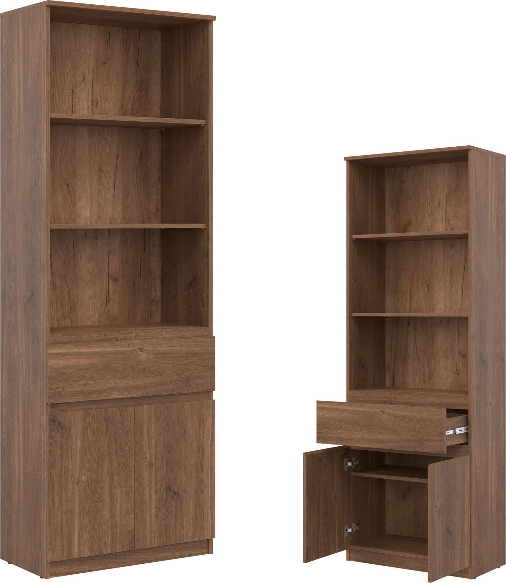 BogFran Szafka szeroka Regał Słupek dąb Castello REMI RM09