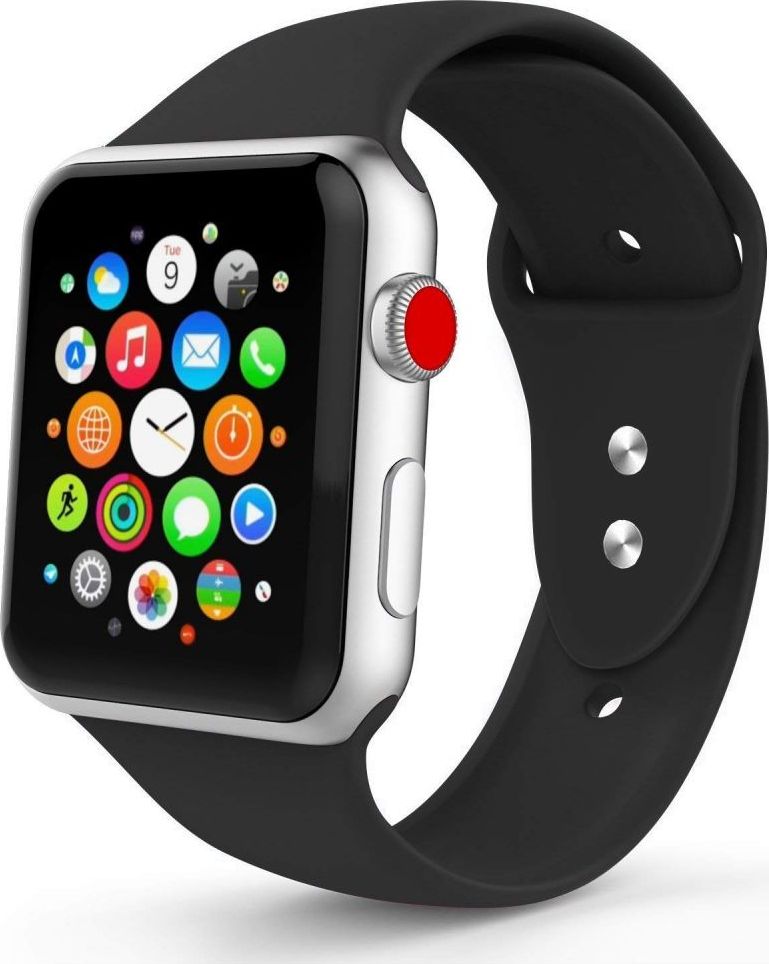 Tech-Protect TECH-PROTECT SMOOTHBAND APPLE WATCH 1/2/3/4/5 (42/44MM) BLACK