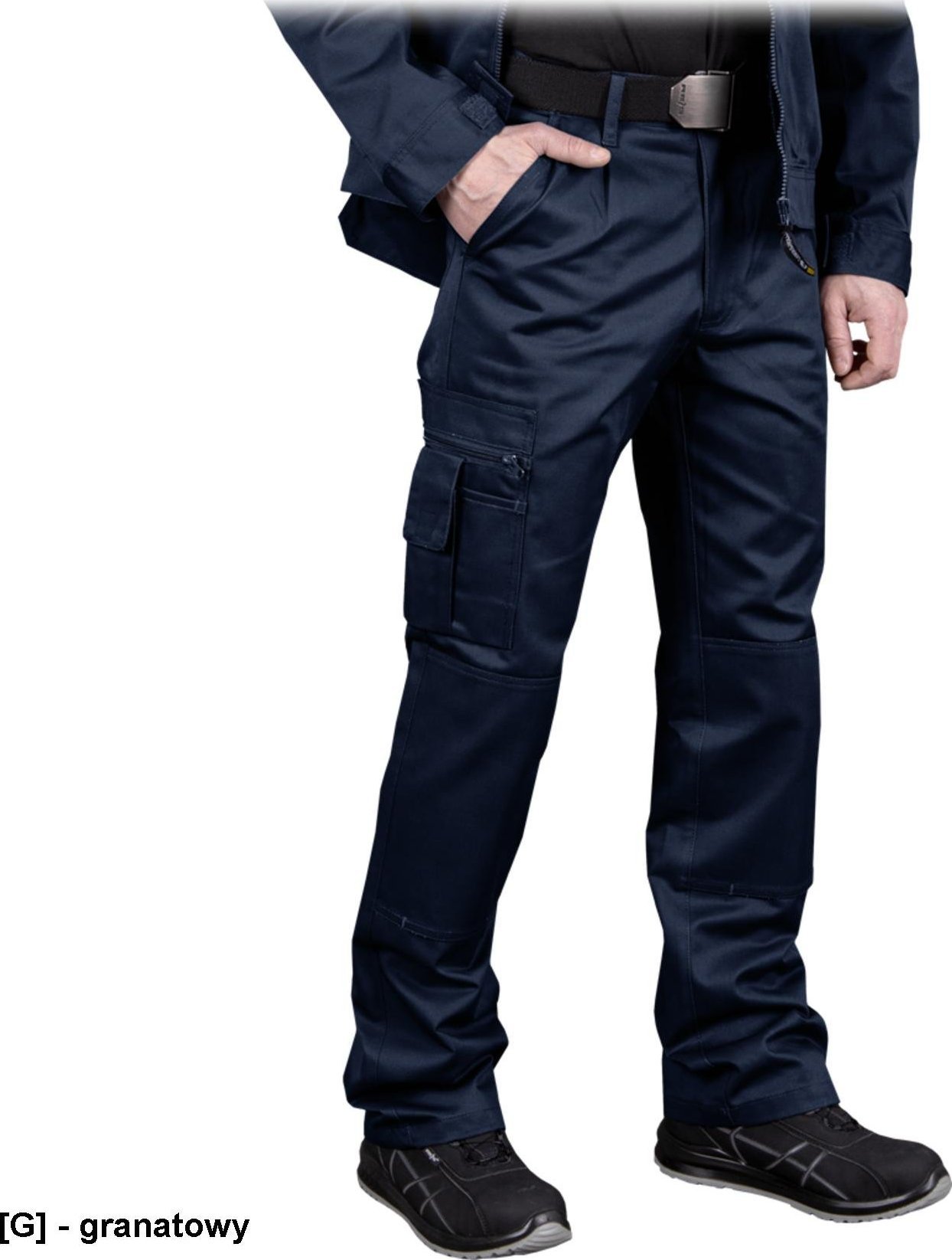 R.E.I.S. LH-VOBSTER - spodnie ochronne do pasa - granatowy 27